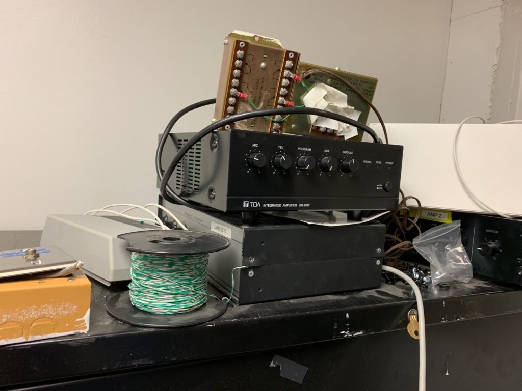 Public Address System humming, speakers not working and blowing